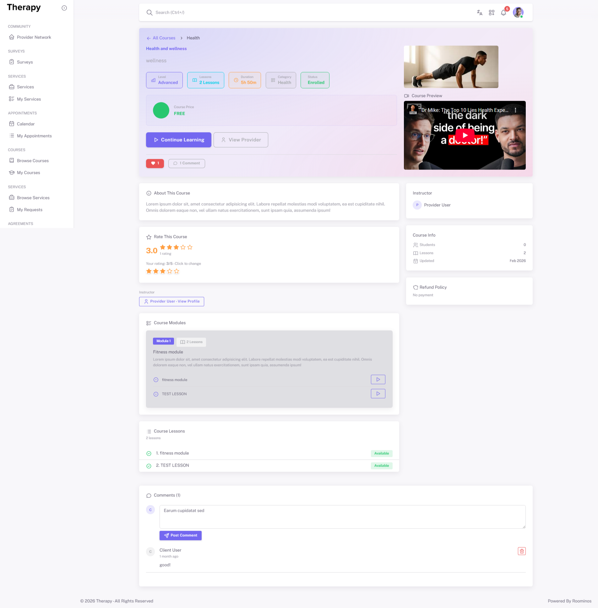 Browse Courses screenshot 2
